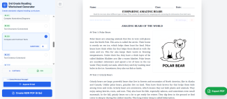 3rd grade standards based reading worksheet generator.png