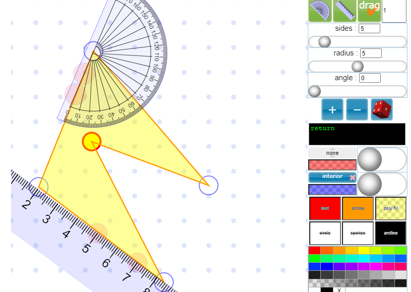 Create polygons and Quadrilaterals