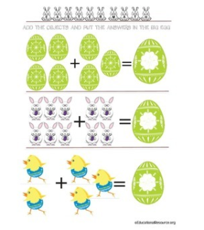 Easter Math: Addition