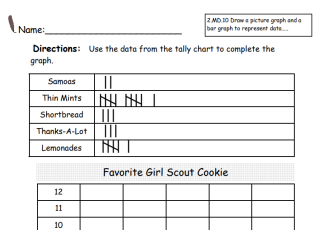 tally mark worksheet