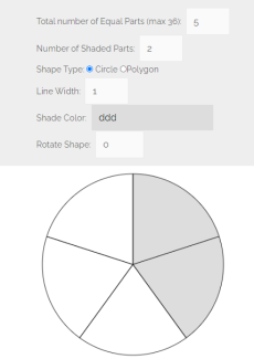 Create Circular Fractions and Polygonal Fractions For Workseets or Presentations image