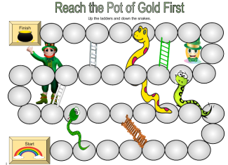 the Snakes and Ladders Board Game imag