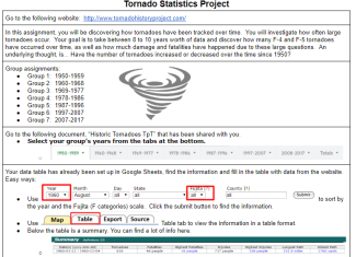 Earth Science Tornado Statistics Project