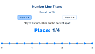 Fractions on number line greater than 1 whole