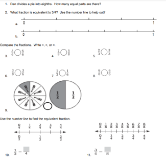 Equivalent Fractions Review