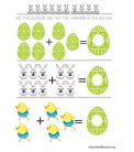 Easter Math: Addition IMAGE