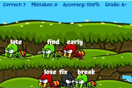 Play the Anotyms Game