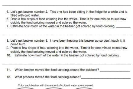 Convection: Transferring Heat Energy from the Sun Reading Passage and Lab image