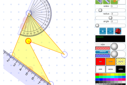Polygon and Quadrilaterial Interactive Creator Image