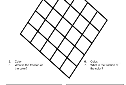 Design Your Own Pattern and Create Some Fractions