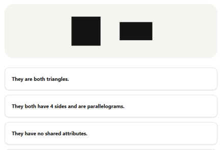 shape and quadrilateral identification game 3rd grade