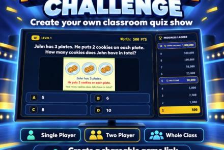 Million Point Challenge Game Maker Image