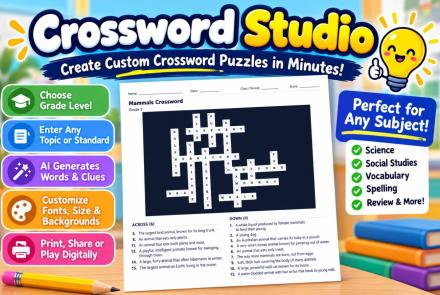 Create Crossword Puzzles with Crossword Studio