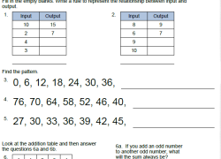 Find the Patterns Worksheet