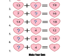 What is the unknown whole number? Worksheet 