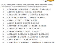 Spelling practice image