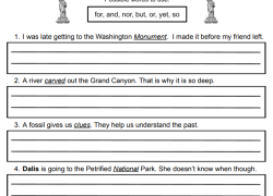 Simple vs. Compound Sentences Worksheet Image