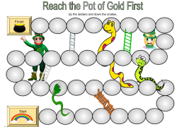 the Snakes and Ladders Board Game imag