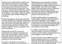 Two-Text Opinion Writing Passages and Prompt