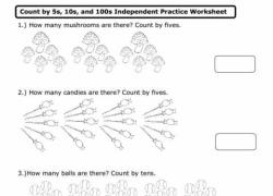 Get the skip counting worksheet