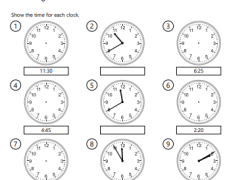 Don't Tick Off a Clock Telling Time Worksheet