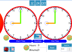 Visnos Elapsed Time Clock Practice