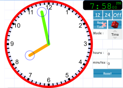 Visnos Analog Smartobard Friendly Clock
