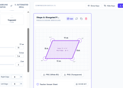 Shapes generator tool